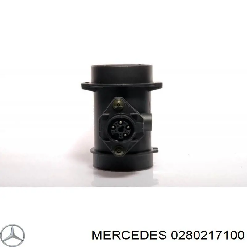 0280217100 Mercedes датчик потоку (витрати повітря, витратомір MAF - (Mass Airflow))