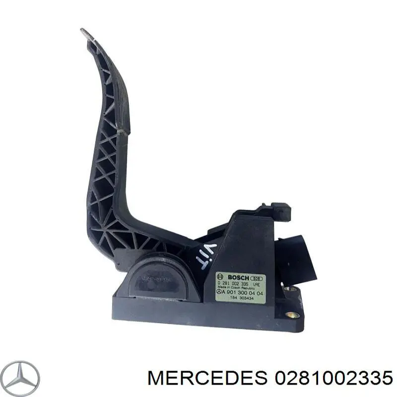 281002335 Mercedes педаль газу (акселератора)