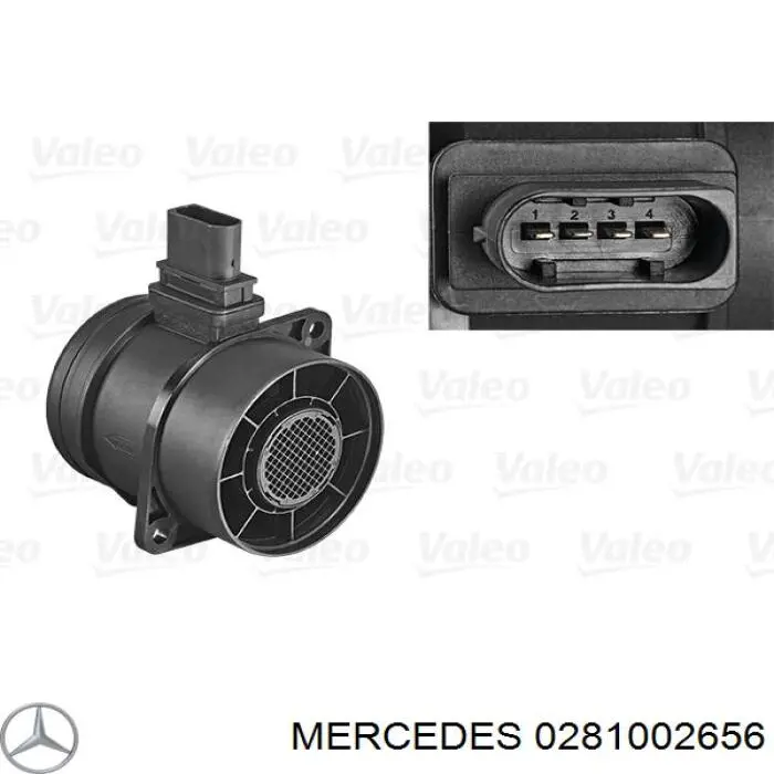 Купити 0281002656 Mercedes Повітромір