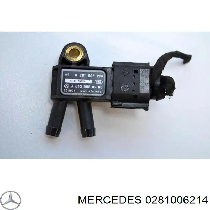AF01726 Alfa E-Parts Датчик тиску вихлопних газів
