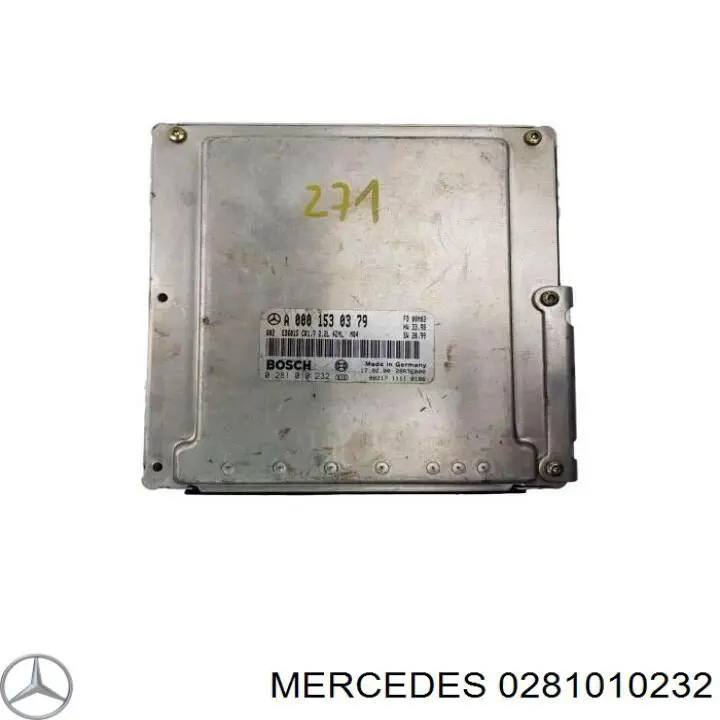  Mercedes 0281010232 ціна, від 179.30 USD