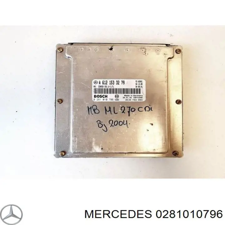 Електронний блок керування двигуном A0281010796 Mercedes