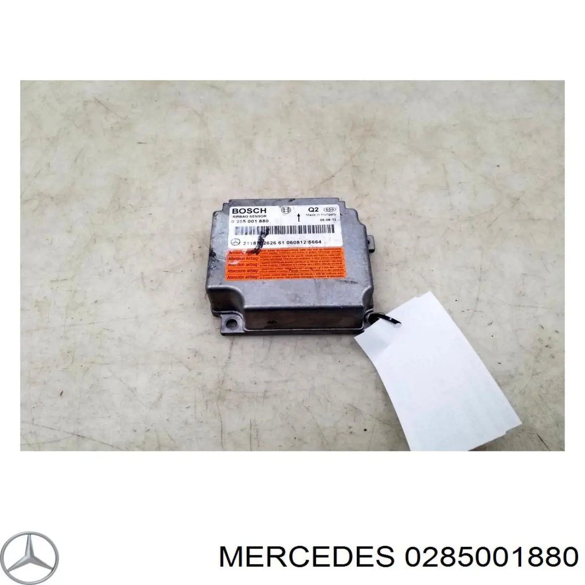 Модуль-процесор керування подушки безпеки Mercedes A0285001880 ціна, від 12.65 USD