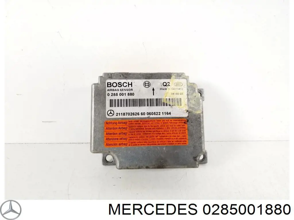 Модуль-процесор керування подушки безпеки A0285001880 Mercedes