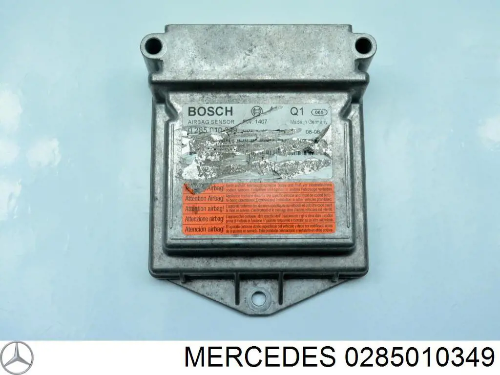 Купити 0285010349 Mercedes Модуль-процесор керування подушки безпеки