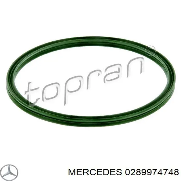 Кільце ущільнювача патрубка интеркуллера Mercedes 289974748 ціна, від 8.24 USD