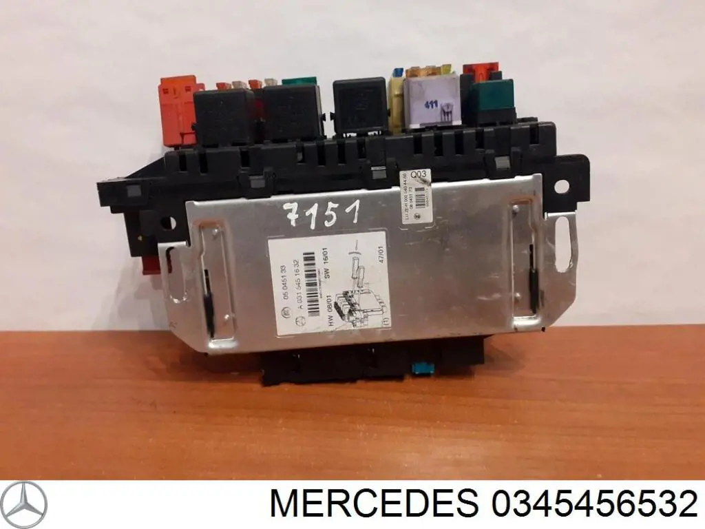 Блок керування сигналами SAM A0205451832 Mercedes