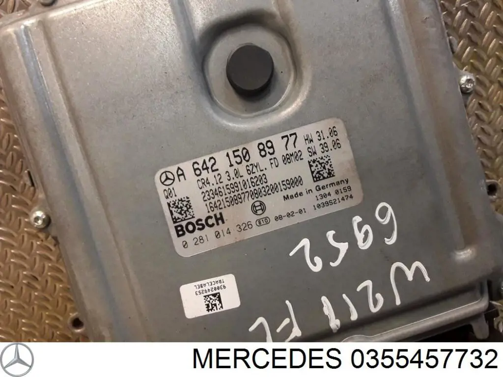 Механізм блокавання керма на Mercedes CLK-Class (C209)