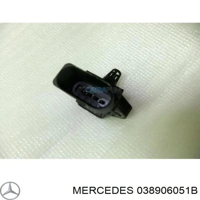 Датчик тиску наддуву (датчик нагнітання повітря в турбіну) Mercedes 038906051B ціна, від 8.44 USD