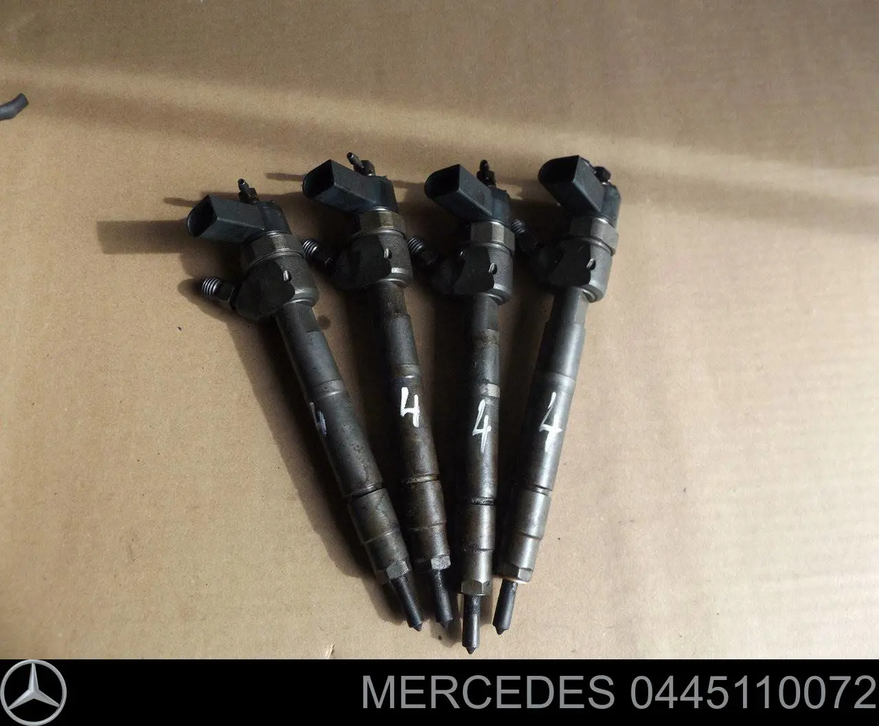 Купити 0445110072 Mercedes Форсунка дизельна в зборі, розпилювач + тримач