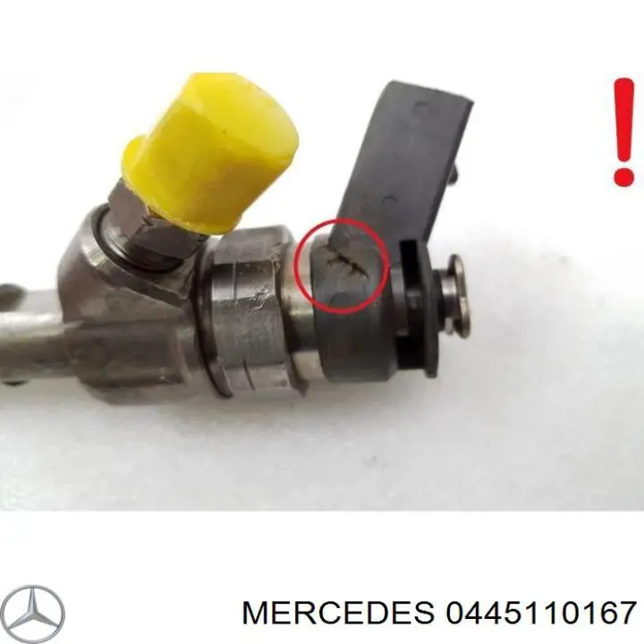 Форсунка інжектора Mercedes 0445110167