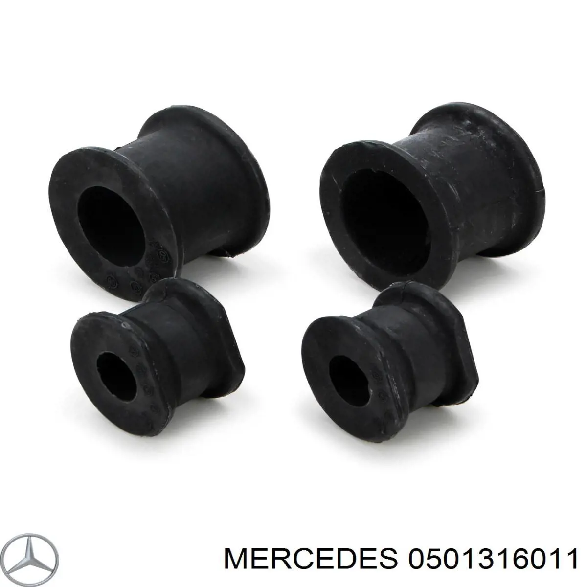 Купити A0501316011 Mercedes Подушка стабілізатора передня