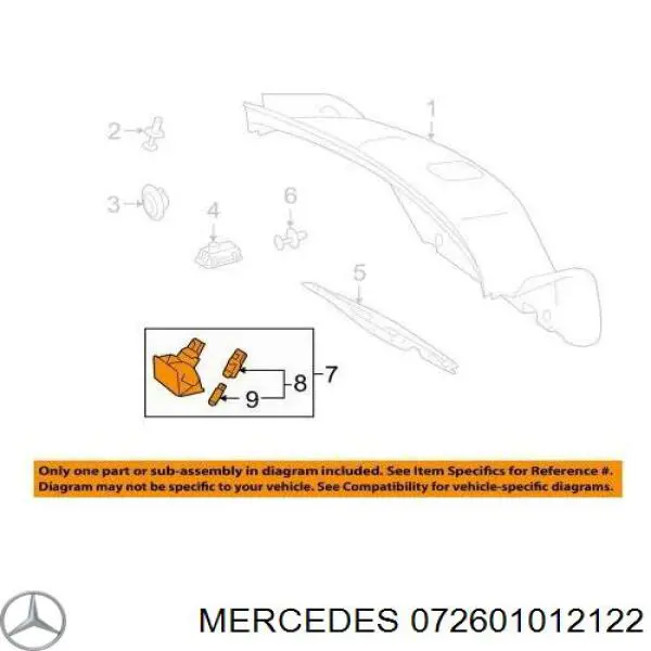 Купити N072601012122 Mercedes 