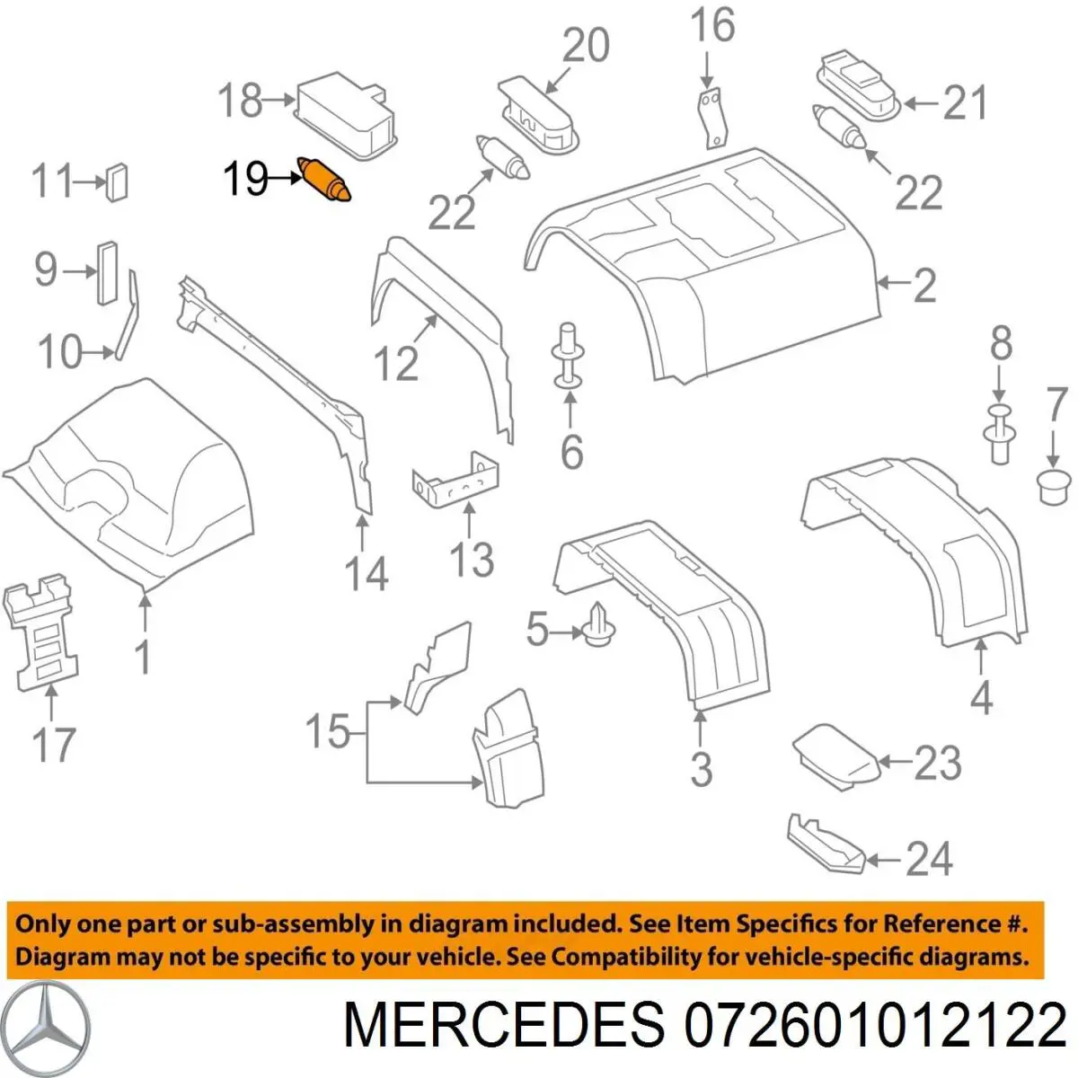 N072601012122 Mercedes 