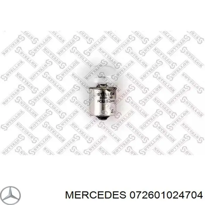 Лампи Mercedes 072601024704 ціна, від 0.29 USD