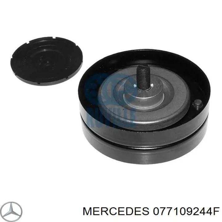 Ролик приводного ременя, паразитний 077109244F Mercedes