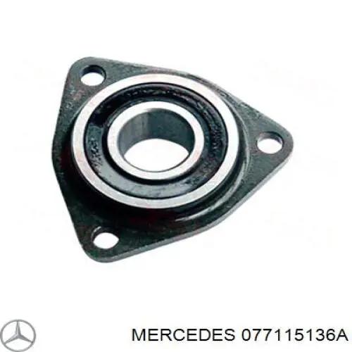 077115136A Mercedes кронштейн віскомуфти системи охолодження, опорний