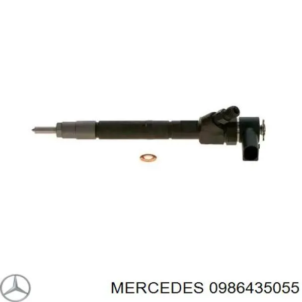 Форсунка паливна Mercedes 0986435055 ціна, від 117.27 USD