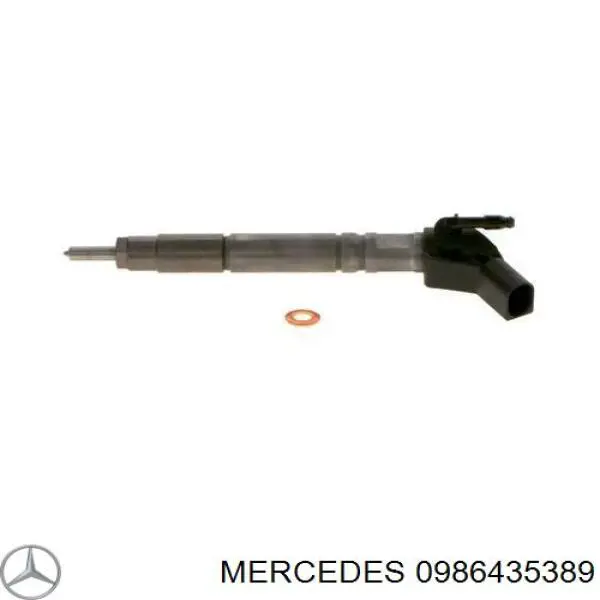 Форсунка паливна Mercedes 0986435389 ціна, від 152.65 USD