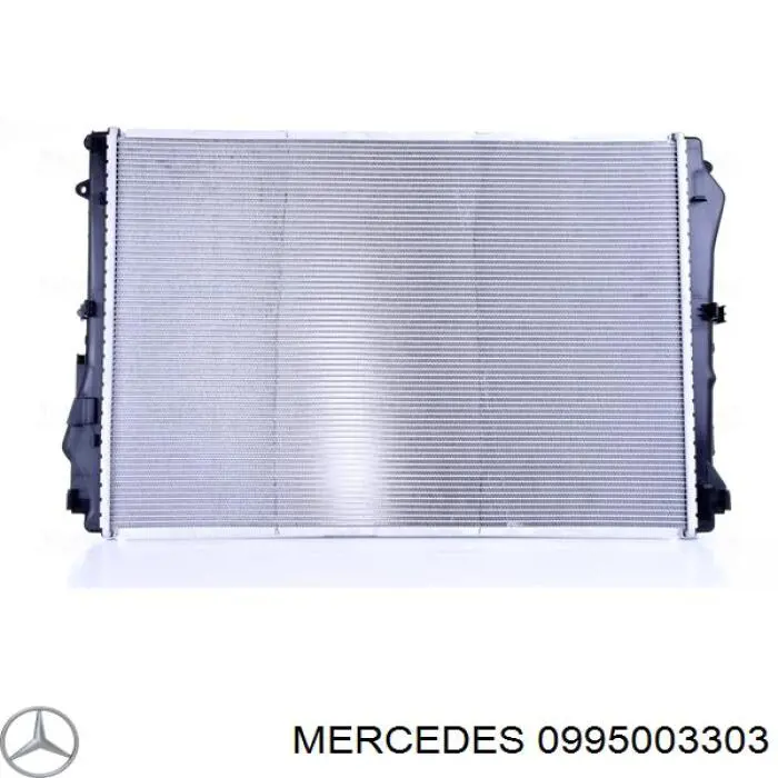 0995003303 Mercedes радіатор охолодження двигуна