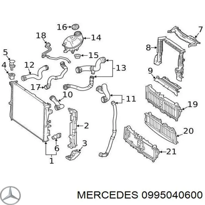 A0995040600 Mercedes 