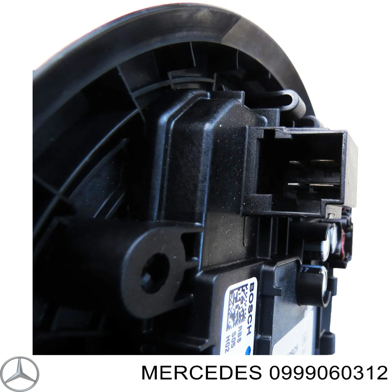 Вентилятора пічки A0999060312 Mercedes