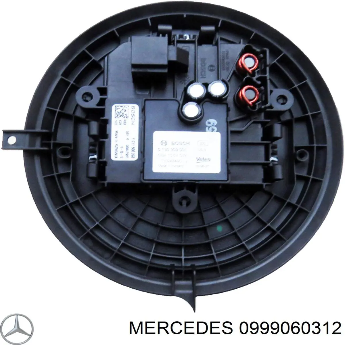 Купити A0999060312 Mercedes Електродвигуни (електродвигун обігрівача) або розетка причепа штепсельная