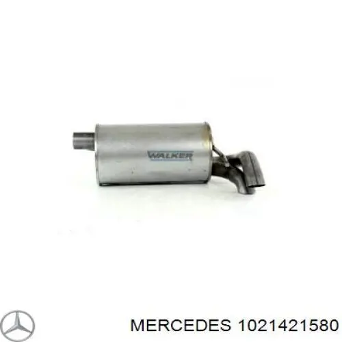 A1021421580 Mercedes Прокладка випускного колектора