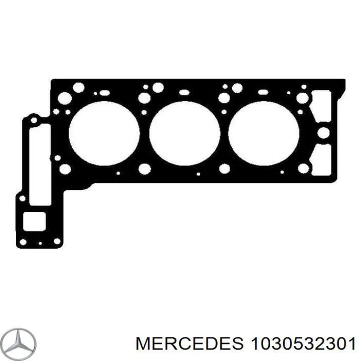 1030532301 Mercedes клапан впускний