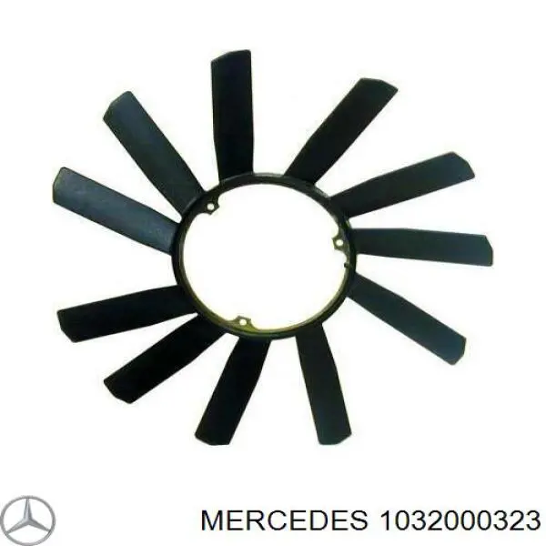 Купити 500123F3 Polcar Вентилятор/крильчатка радіатора охолодження