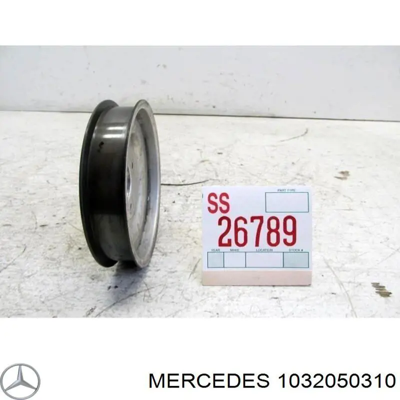 Шків віськомуфти системи охолодження Mercedes A1032050310 ціна, від 16.47 USD