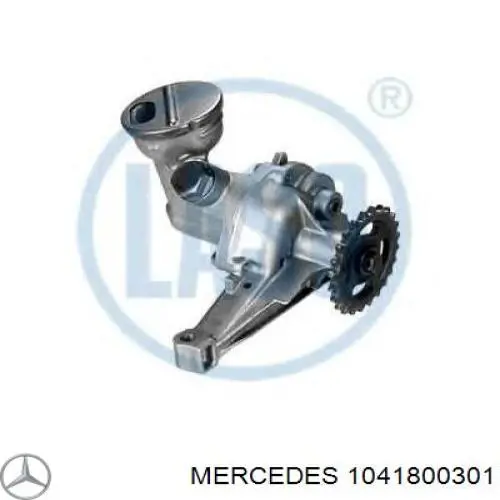Помпа масляна Mercedes A1041800301 ціна, від 698.97 USD