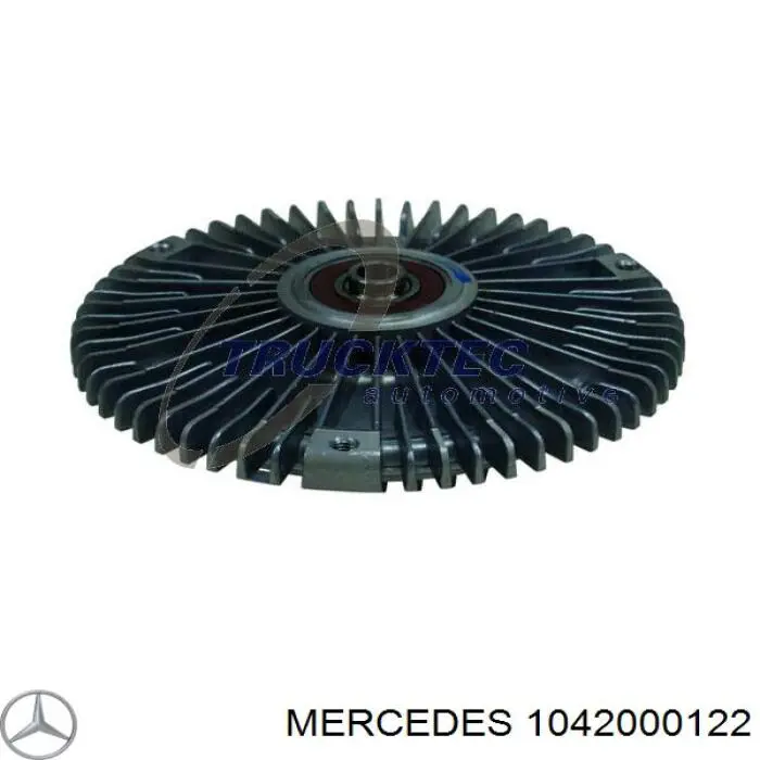 1042000122 Mercedes вискомуфта, вязкостная муфта вентилятора охолодження