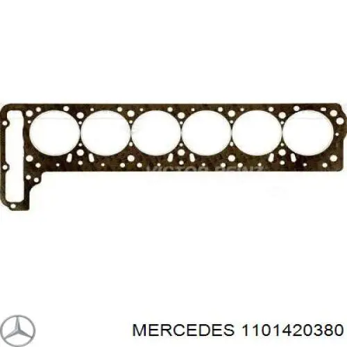 A1101420380 Mercedes прокладка випускного колектора