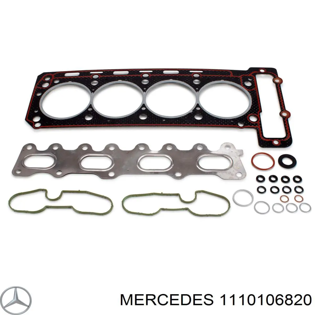 Купити A1110103820 Mercedes Комплект прокладок двигуна, верхній