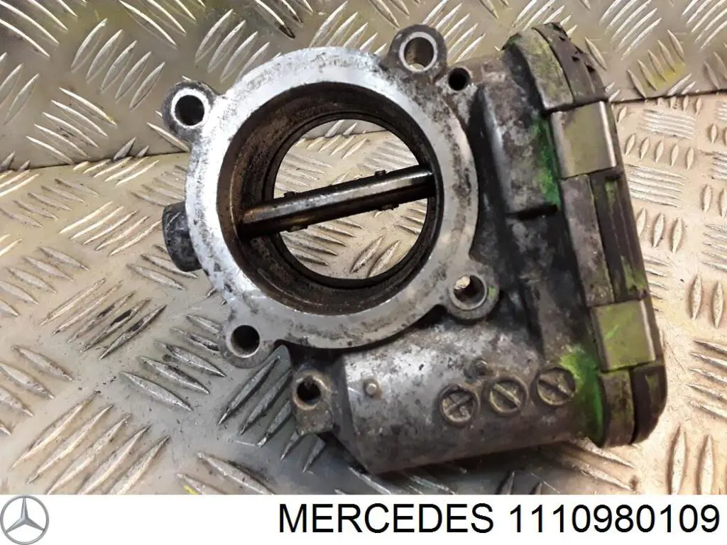 1110980109 Mercedes дросельна заслінка компресора наддуву