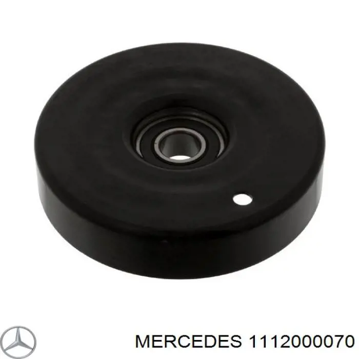 1112000070 Mercedes ролик натягувача приводного ременя