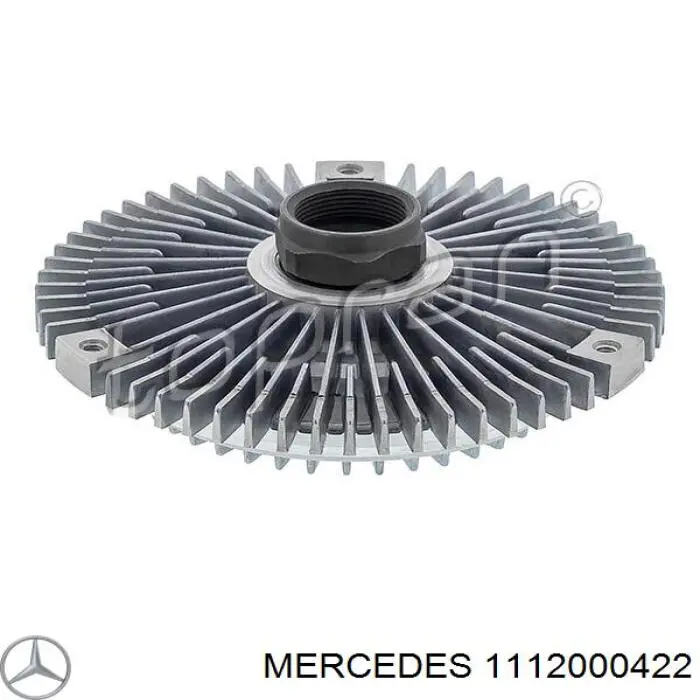 1112000422 Mercedes вискомуфта, вязкостная муфта вентилятора охолодження