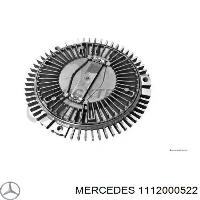 1112000522 Mercedes вискомуфта, вязкостная муфта вентилятора охолодження
