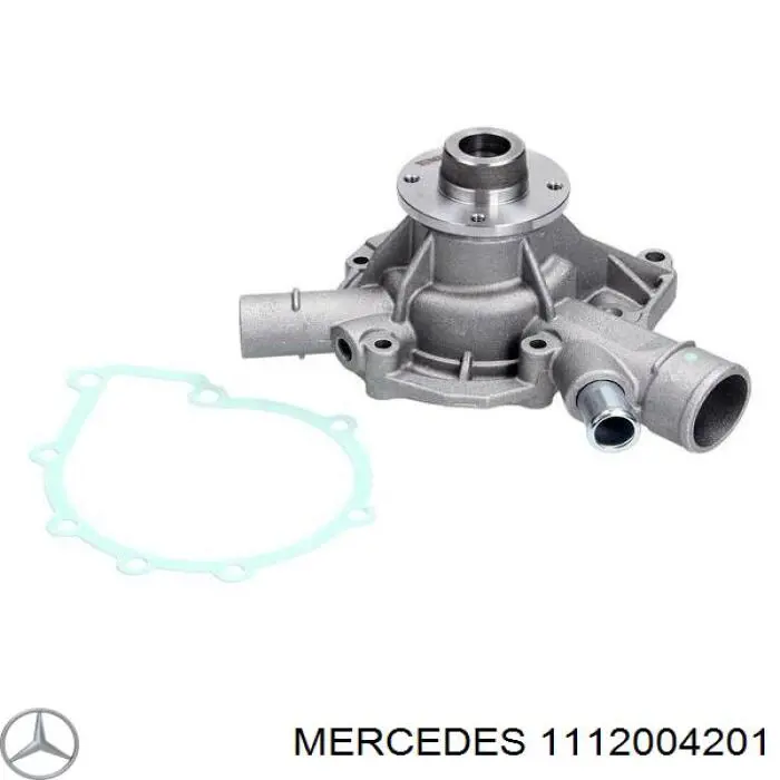 1112004201 Mercedes помпа водяна, (насос охолодження)
