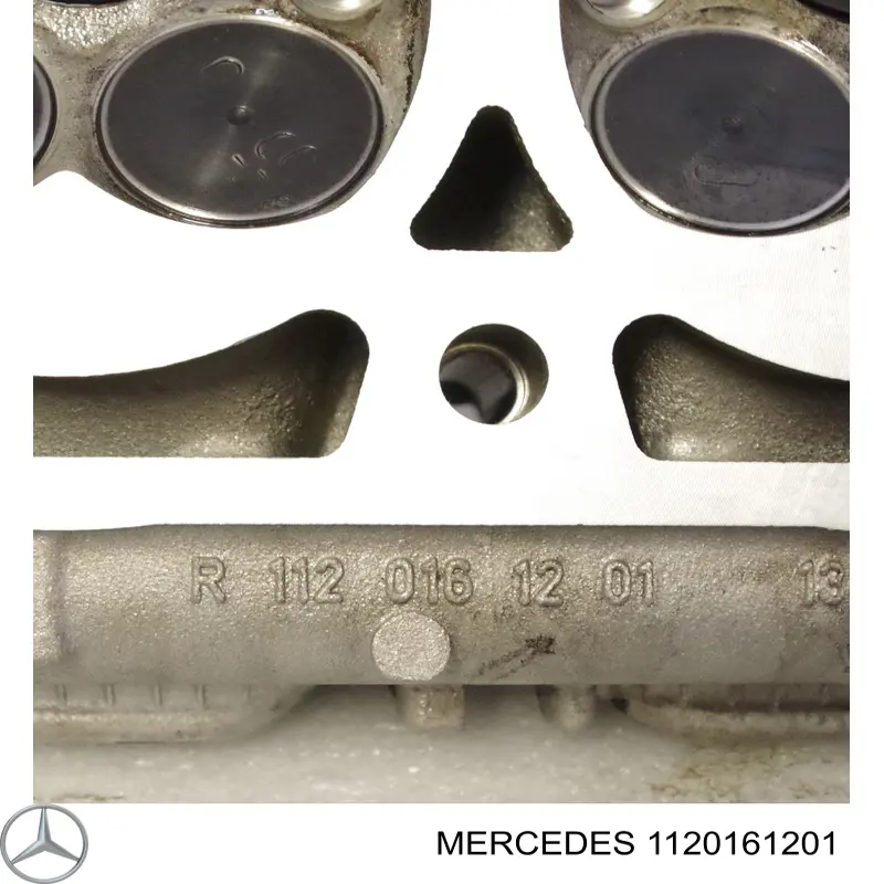 1120101420 Mercedes головка блока циліндрів (гбц, ліва)