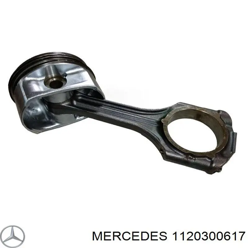 1120300617 Mercedes поршень в комплекті на 1 циліндр, std