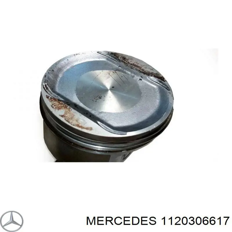 1120303717 Mercedes поршень в комплекті на 1 циліндр, std