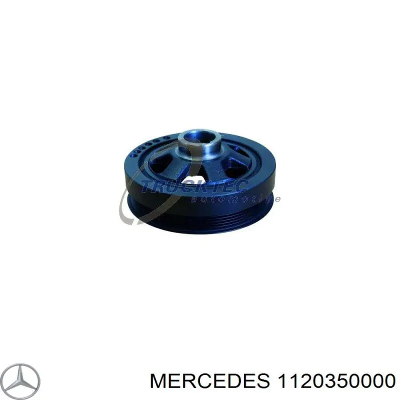 1120350000 Mercedes шків колінвала