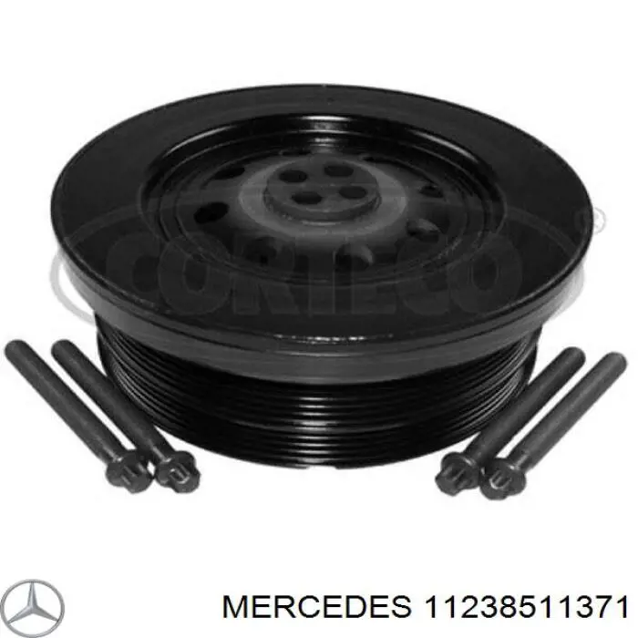 11238511371 Mercedes Демпфер колінвалу
