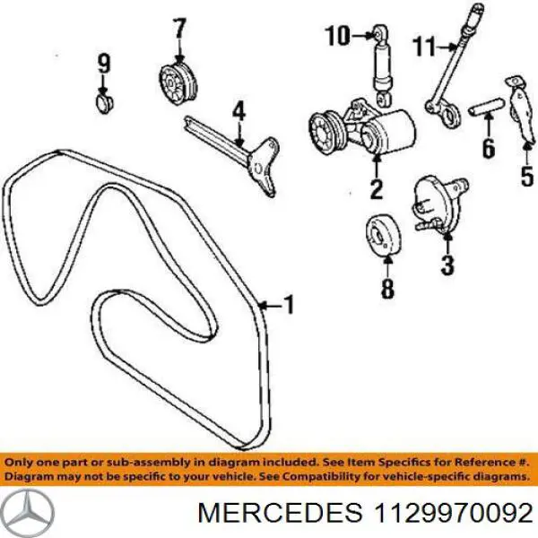 Купити K05143206AA Fiat/Alfa/Lancia Ремінь генератора