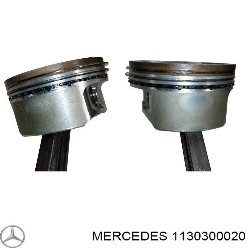 Шатун поршня двигуна Mercedes A1130300020