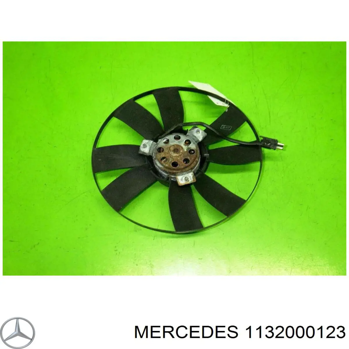 Вентилятор/крильчатка радіатора охолодження Mercedes A1132000123 ціна, від 62.07 USD