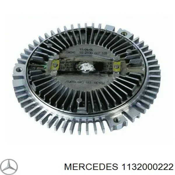 1132000222 Mercedes вискомуфта, вязкостная муфта вентилятора охолодження