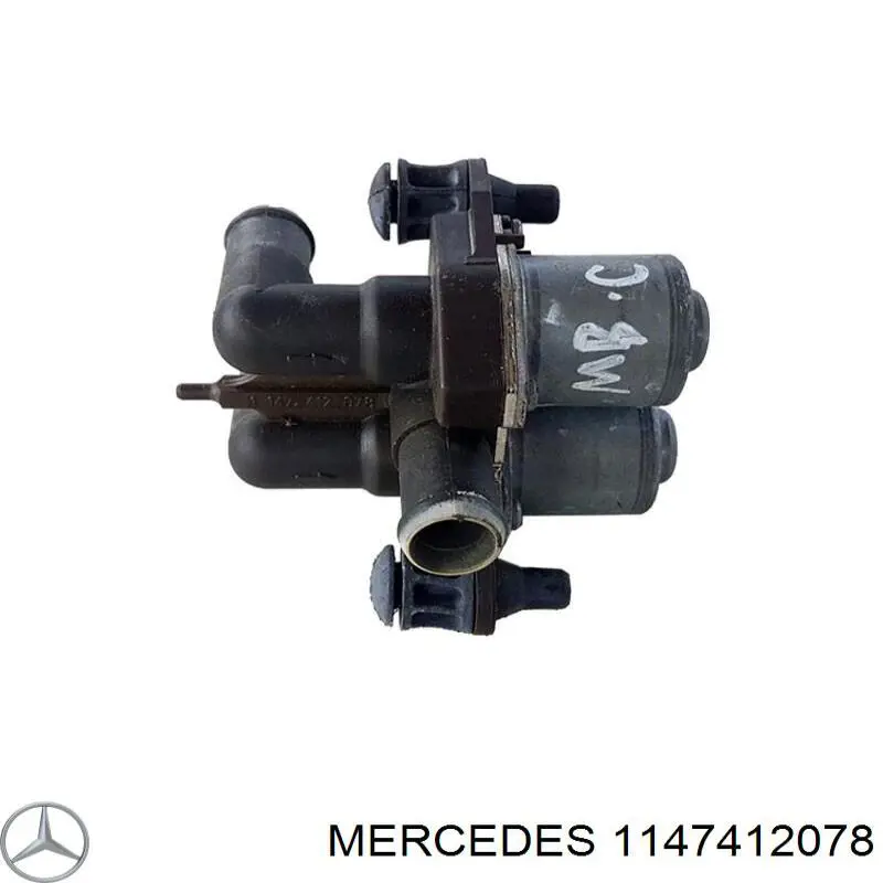 A1147412078 Mercedes Кран пічки (обігрівача)